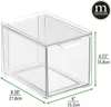 Aufbewahrungsbox mit Schublade Schuhbox stapelbar Organizer Produktbild-Vorschau 2