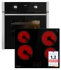 Autarkes Herdset: 60cm Einbaubackofen BO8810SS | 59cm Produktbild-Vorschau 1