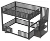 Letto a castello Merax 140x200 cm, letto per bambini con Anteprima dell’immagine prodotto 9