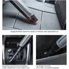 A collage of images showing a cordless vacuum cleaner being used in different settings, including a car interior and on upholstery. Produktbild-Vorschau