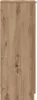 A close-up view of a wooden surface with visible grain and knots. Voir les images du produit