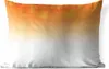 MuchoWow® Outdoor Kissen - Aquarell - Weiß - Orange - 60x40 Produktbild-Vorschau 1