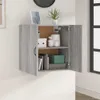 vidaXL Szafka ścienna Szara Sonoma 60x31x60 cm Materiał Podgląd zdjęcia produktu 9