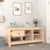 vidaXL Botník 110x38x45,5 cm borovicový masiv Náhled obrázku produktu 2