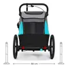 Kinderkraft NAVA 3in1 – Fahrradanhänger, Jogger & Buggy bis Produktbild-Vorschau 12