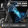 Mini E Bike 14 Zoll Aluminium faltbar Elektrofahrrad 250W Produktbild-Vorschau 8