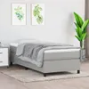 Struttura letto senza materasso Tessuto grigio chiaro Anteprima dell’immagine prodotto 2