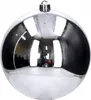 Bruchfeste Outdoor XL Weihnachtskugel Silberfarben Ø 20 cm Produktbild-Vorschau 7
