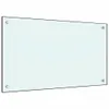 vidaXL Panel kuchenny biały 70 x 40 cm szkło hartowane Podgląd zdjęcia produktu 9