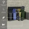 NovaTerra Mülltonnenbox mit 4 Türen 265*80*116cm NVT053 Produktbild-Vorschau 3