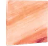 A square pinkish-orange salt block with visible striations. Produktbild-Vorschau