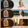 VANITII Zakrzywione lusterko do makijażu LED 30cm x 41cm z Podgląd zdjęcia produktu 5