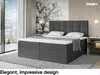 MEBLINI Boxspringbett mit Bettkasten - Gepolstert Produktbild-Vorschau 2