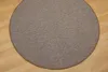 57x57 (diametro) cerchio Tappeto Astra beige a forma di Anteprima dell’immagine prodotto 3