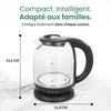 Emerio Bouilloire avec réglage de température 1,7 litre – Voir les images du produit 7