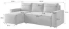 Masseno Ecksofa POTARO LM mit Schlaffunktion L-Form, Sofa Produktbild-Vorschau 7