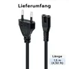 1m Stromkabel C7 Eurostecker Achterstecker 2-poliges Produktbild-Vorschau 8