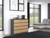 Topeshop M8 120 ANT/ART KPL, Anthrazit, Eiche, 8 Produktbild-Vorschau 15