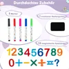 COSTWAY Sztaluga dla dzieci z krzesłem, tablica dla dzieci Podgląd zdjęcia produktu 6