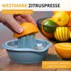 Westmark Zitrus- und Orangenpresse Limetta, 350 ml, blau, Anteprima dell’immagine prodotto 10