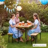 Bierzeltgarnitur WIESN klein 3-teilig klappbar | 1x Tisch & Produktbild-Vorschau 6