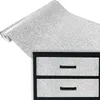 Klebefolie Möbel 45x100 cm - Ornament Grau/Weiß - Produktbild-Vorschau 1