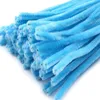 Pfeifenreiniger 20er Chenille-Draht 6mm, Länge 30cm, hellblau Produktbild-Vorschau