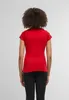 Build Your Brand Kurzarm-T-Shirt für Frauen Parog rot M Produktbild-Vorschau 4