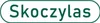 The image shows the brand name 'Skoczylas' in a green rounded rectangle. Produktbild-Vorschau