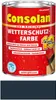 Consolan Wetterschutz-Farbe 0,75 L anthrazit Produktbild-Vorschau 9