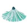 A mop head with green and white strips, on a white background. Náhľad obrázku produktu