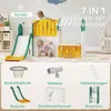 Fortuna Lai Scivolo per bambini 7 in 1, parco giochi Anteprima dell’immagine prodotto 4