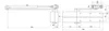 Samozamykacz Assa-Abloy DC140 z ramieniem Srebrny, Podgląd zdjęcia produktu 4