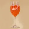 Aperol Spritz Glas mit Gravur – Weinglas für Cocktails, Produktbild-Vorschau 4