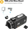 4K-Digitalvideokamera, WLAN-Camcorder, DV-Recorder, 56 MP, Produktbild-Vorschau 10