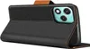 A black flip case for a smartphone is shown in a studio setting. Anteprima dell’immagine prodotto