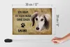 Holzschild Spruch 30x20cm Saluki Hund ohne kein Heim Produktbild-Vorschau 5