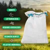 Bazko 20x Raschelsäcke 50x80 cm 30 kg | weiß | Netzsäcke Produktbild-Vorschau 2