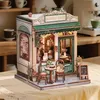 Casa in miniatura fai-da-te Sunny Cafe con LED Anteprima dell’immagine prodotto 27