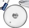 Orion | Glasdeckel - mit Edelstahlring - Ø 22 cm - 200°C Produktbild-Vorschau 3