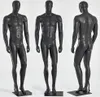 Manichino M23-8 nero uomo in piedi nero laccato opaco naso Anteprima dell’immagine prodotto 3