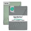 Komfortec 2er Pack Jersey Spannbettlaken 140x200 cm, 100% Produktbild-Vorschau 1