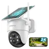 COOAU 2K Überwachungskamera Aussen Akku 360° Pan WLAN Produktbild-Vorschau 1