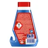 The back of a blue bottle of Somat Intensiv Maschinen Reiniger with red cap. Podgląd zdjęcia produktu