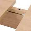 Homestyle4u Esstisch 120-160x80 cm ausziehbar Eiche Produktbild-Vorschau 9