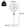 Ventilatore da Terra Oscillante Zenwire STL189 40W con Anteprima dell’immagine prodotto 8