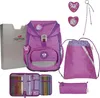 DerDieDas sac d'école ErgoFlex Light Set 6 pièces Purple Voir les images du produit 1