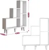 Skye Decor, Nisa- Nisa JUG, biały, półka na książki, Podgląd zdjęcia produktu 4