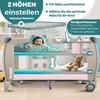 KIDIZ® Babybett Reisebett Kinderreisebett Faltbar mit Produktbild-Vorschau 3