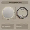 Zrcadlo s osvětlením 80 cm- Kulaté koupelnové zrcadlo s LED Náhled obrázku produktu 7